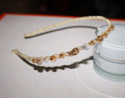 璀璨新風(fēng)尚 2014新款韓版撞色多彩頭箍引領(lǐng)飾品批發(fā)潮流